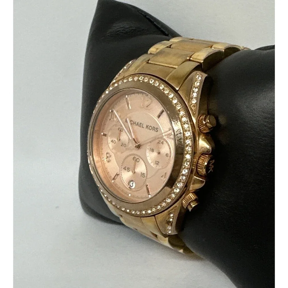 Michael Kors Blair MK5263 Womens Stainless Steel Analog Dial Quartz Watch HME698
